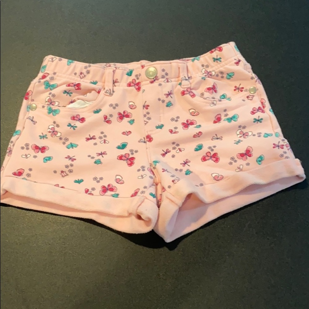 Gymboree butterfly shorts size 7